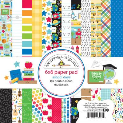 Doodlebugs Designpapier - School Days